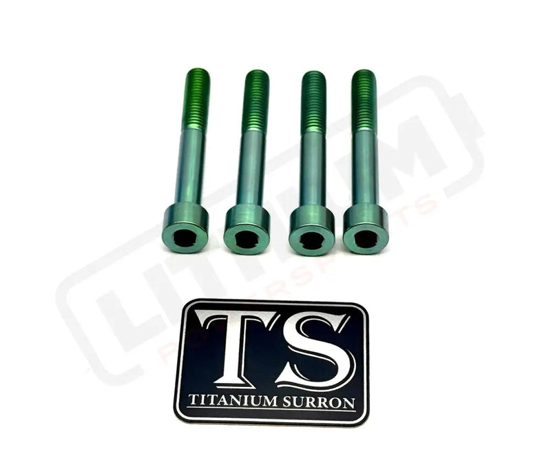 Titanium Stem Bolt Kit Altis Sigma (4 pcs) - Green - Titanium Hardware