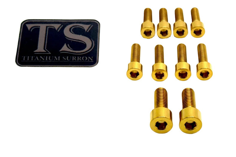 Titanium Stem/ Handlebar Mount Bolts - E-moto