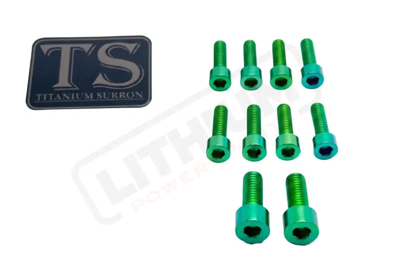 Titanium Stem/ Handlebar Mount Bolts - E-moto Handlebar Titanium Bolts