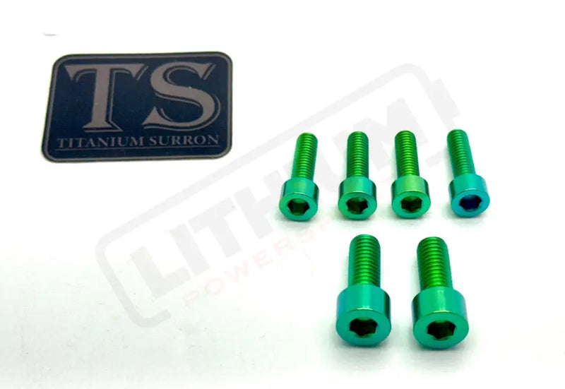 Titanium Stem/ Handlebar Mount Bolts - E-moto Handlebar Titanium Bolts