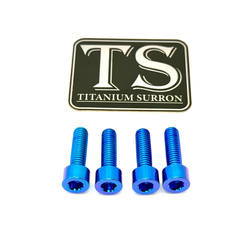 Titanium Stem/ Handlebar Mount Bolts - EMoto