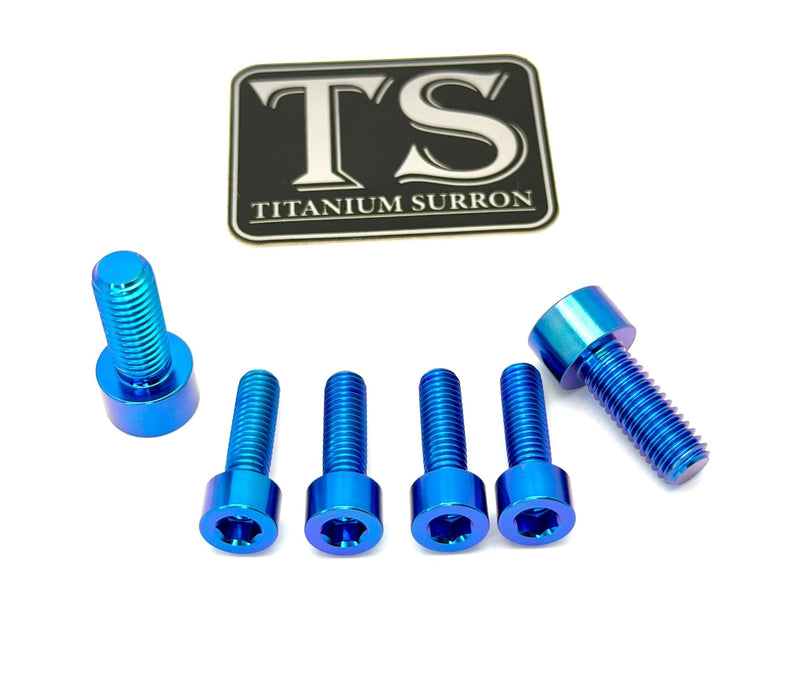 Titanium Stem/ Handlebar Mount Bolts - EMoto