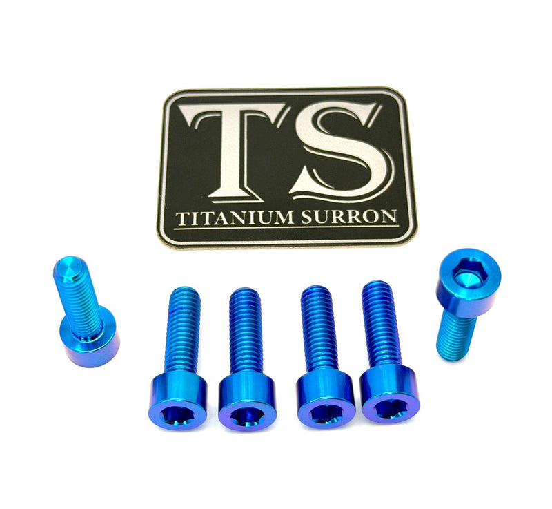 Titanium Stem/ Handlebar Mount Bolts - EMoto
