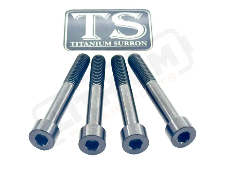 Titanium Stem/ Handlebar Mount Bolts - E-moto Handlebar/ Stem (Complete Set) / Black / Altis Handlebar Titanium Bolts