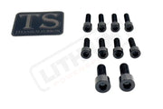 Titanium Stem/ Handlebar Mount Bolts - E-moto Handlebar/ Stem (Complete Set) / Black / E-Ride Pro SR - 3.0 Handlebar