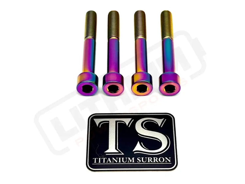Titanium Stem/ Handlebar Mount Bolts - E-moto Handlebar/ Stem (Complete Set) / Rainbow / Altis Handlebar Titanium Bolts