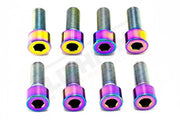 Titanium Stem/ Handlebar Mount Bolts - E-moto Handlebar/ Stem (Complete Set) / Rainbow / Rerode Handlebar Titanium Bolts