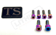 Titanium Stem/ Handlebar Mount Bolts - E-moto Handlebar/ Stem (Complete Set) / Rainbow / Surron LBX - Segway Handlebar