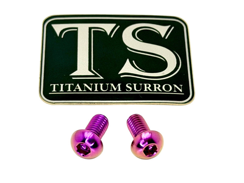 TS Titanium Ignition Cover Bolts (Set of Two) Surron, Segway, Similar E-moto