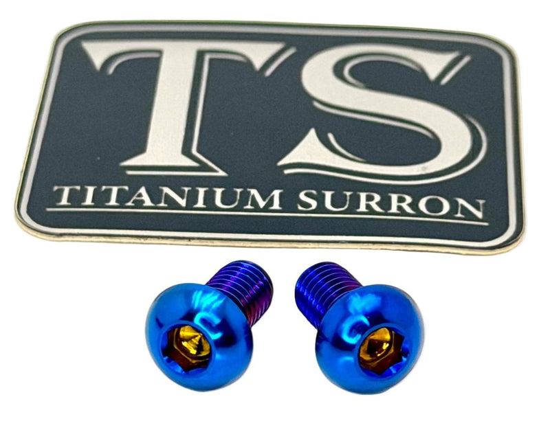 TS Titanium Ignition Cover Bolts (Set of Two) Surron, Segway, Similar E-moto