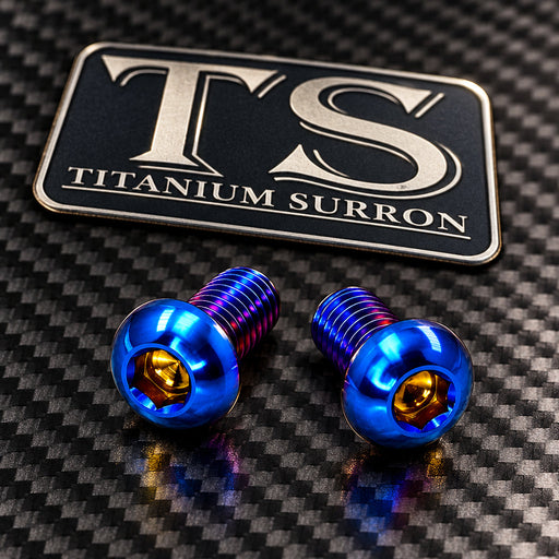 TS Titanium Ignition Cover Bolts (Set of Two) Surron, Segway, Similar E-moto - Lithium Powersports