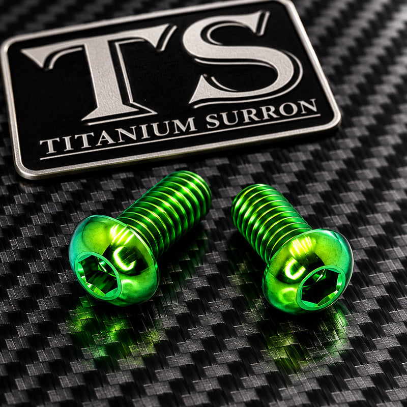 TS Titanium Ignition Cover Bolts (Set of Two) Surron, Segway, Similar E-moto - Lithium Powersports