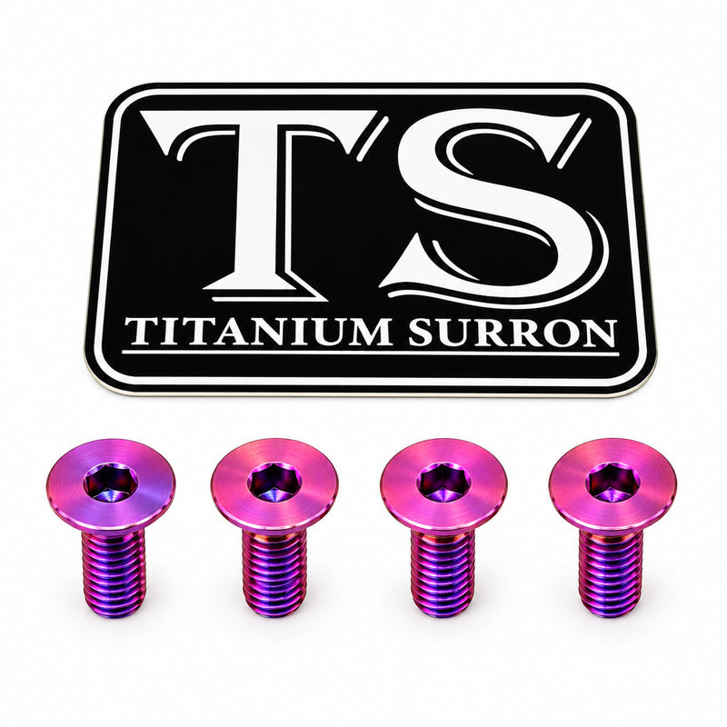 Titanium Surron Ultra Bee Brake Reservoir Cap Bolts
