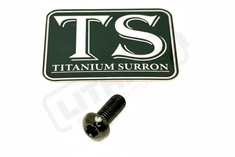Titanium Surron Ultra Bee Wheel Speed Sensor Bolt - Black / 1 piece - Wheels & Tires