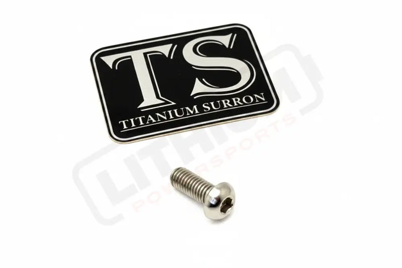 Titanium Surron Ultra Bee Wheel Speed Sensor Bolt - Silver (raw) / 1 piece - Titanium Bolts