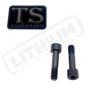 Titanium Triangle Bolts - Surron LBX/ Segway - Black / LBX - Socket Head - 2 Bolts - Titanium Bolts