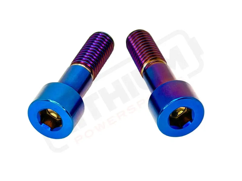 Titanium Triangle Bolts - Surron LBX/ Segway - Burnt Blue / Ventus One - Socket Head - Titanium Bolts