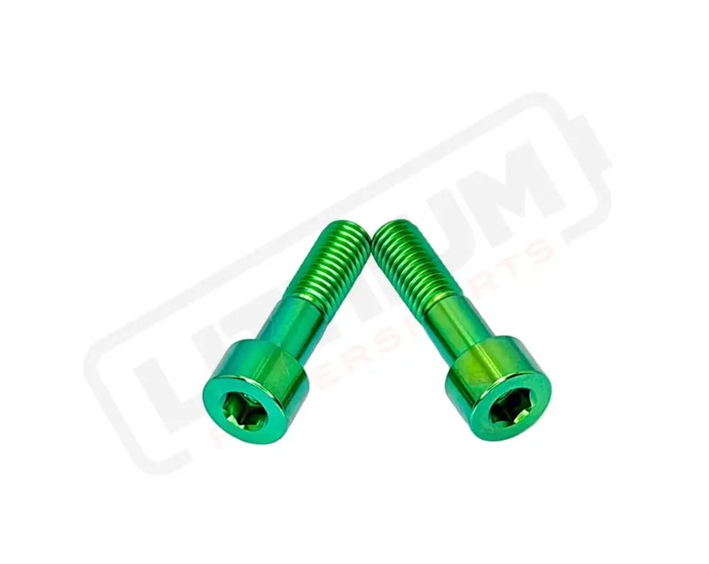 Titanium Triangle Bolts - Surron LBX/ Segway - Green / Ventus One - Socket Head - Titanium Bolts