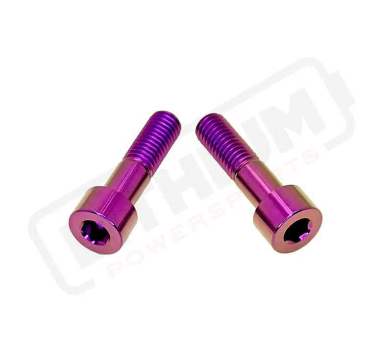 Titanium Triangle Bolts - Surron LBX/ Segway - Purple / Ventus One - Socket Head - Titanium Bolts