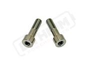 Titanium Triangle Bolts - Surron LBX/ Segway - Silver (raw) / Ventus One - Socket Head - Titanium Bolts