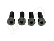 TS Altis Sigma Gearbox Cover Titanium Bolt Kit - Black / 6 Pieces (Visible Bolts Only) / Half Head - Titanium Bolts