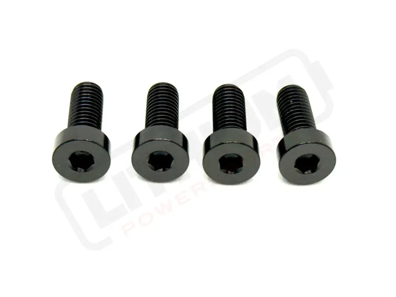 TS Altis Sigma Gearbox Cover Titanium Bolt Kit - Black / 6 Pieces (Visible Bolts Only) / Half Head - Titanium Bolts