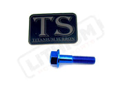 TS Altis Sigma Gearbox Cover Titanium Bolt Kit Blue / 6 Pieces (Visible Bolts Only) / Hex Flange Altis Drive Train