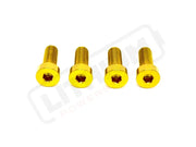 TS Altis Sigma Gearbox Cover Titanium Bolt Kit Gold / 6 Pieces (Visible Bolts Only) / Half Head Altis Drive Train Cover