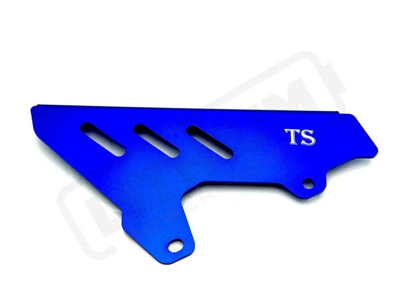TS Aluminum Chain Guard Surron LBX and Segway - Blue - Aluminum Chain Guard LBX