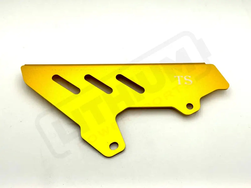TS Aluminum Chain Guard Surron LBX and Segway - Gold - Aluminum Chain Guard LBX