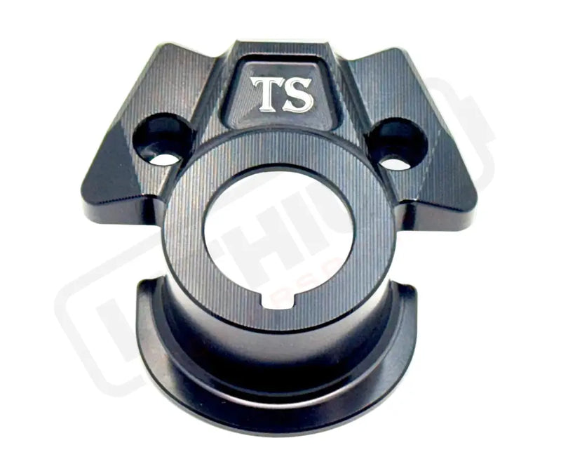TS Aluminum Key Cover Plate for Talaria - Black - Aluminum Ignition Cover Talaria