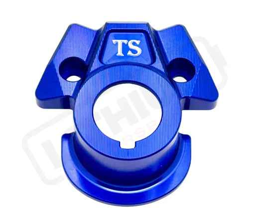 TS Aluminum Key Cover Plate for Talaria - Blue - Aluminum Ignition Cover Talaria