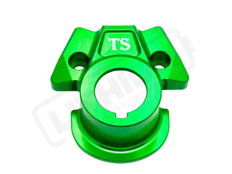TS Aluminum Key Cover Plate for Talaria - Green - Aluminum Ignition Cover Talaria