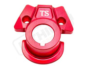 TS Aluminum Key Cover Plate for Talaria - Red - Aluminum Ignition Cover Talaria