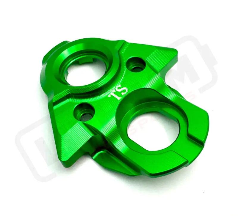 TS Aluminum Key Cover/ USB Plate for Surron LBX Segway - Green - Aluminum Ignition Cover LBX
