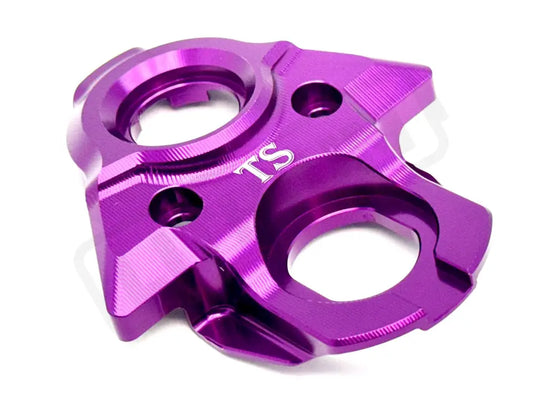 TS Aluminum Key Cover/ USB Plate for Surron LBX Segway - Purple - Aluminum Ignition Cover LBX