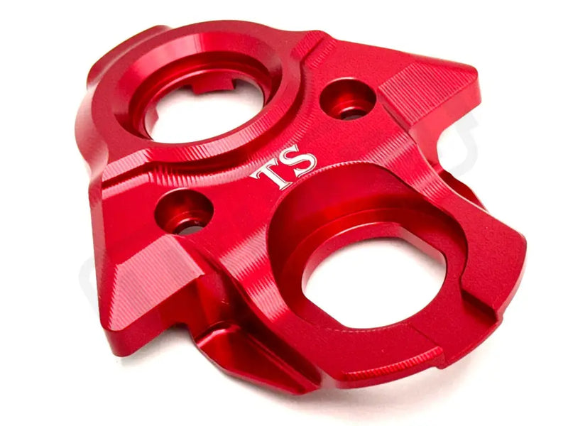 TS Aluminum Key Cover/ USB Plate for Surron LBX Segway - Red - Aluminum Ignition Cover LBX