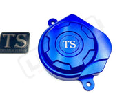 TS Aluminum Motor Cover for Surron ERide Pro and Segway - Blue - Surron ERP Aluminum Motor Cover
