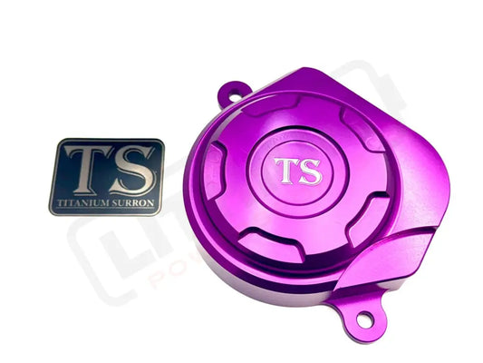 TS Aluminum Motor Cover for Surron ERide Pro and Segway - Purple - Surron ERP Aluminum Motor Cover