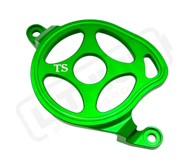TS Aluminum Motor Cover (Open Style) for Surron ERide Pro and Segway - Green - Surron Aluminum Motor Cover (Open Style)