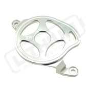 TS Aluminum Motor Cover (Open Style) for Surron ERide Pro and Segway - Silver - Surron Aluminum Motor Cover (Open Style)