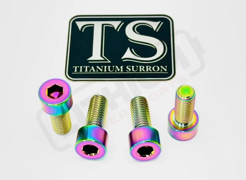 TS Axle Pinch Titanium Bolts for KKE/ DNM Forks - Titanium Bolts