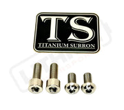 TS Controller Mount Bolts for Surron Talaria MX3/MX4 & XXX E-Ride Pro - E-Ride Pro (all models) (4 pcs) / Silver