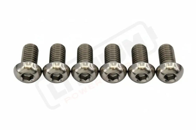 TS Controller Mount Bolts for Surron Talaria MX3/MX4 & XXX E-Ride Pro - Surron LBX (6 pcs) / Silver - Titanium Bolts