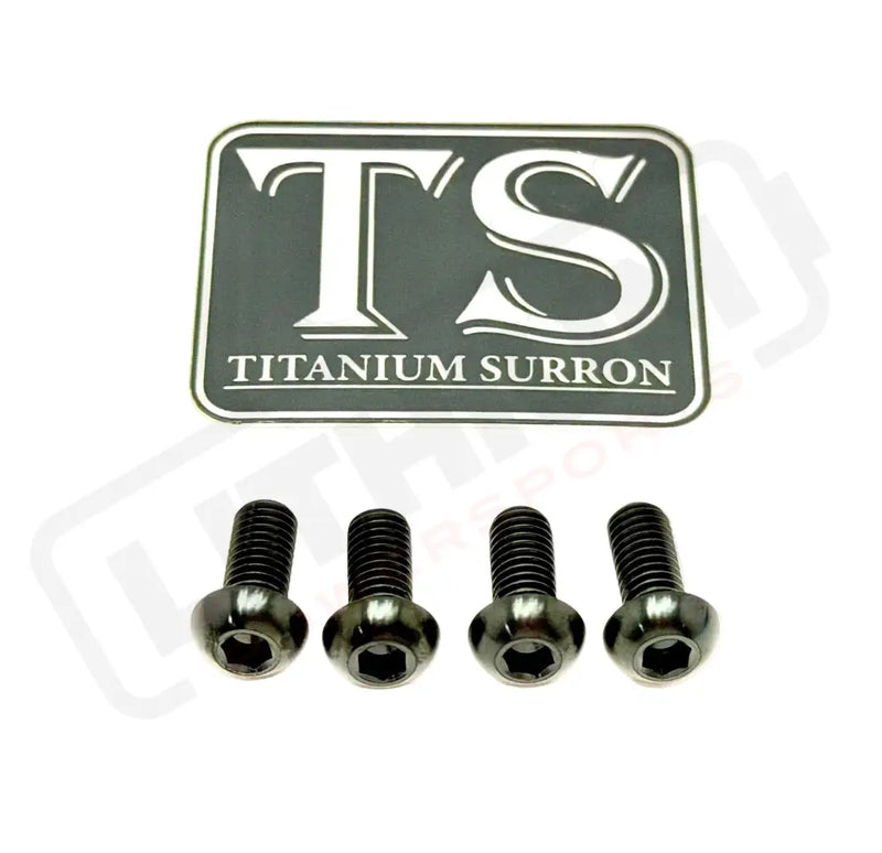 TS Controller Mount Bolts for Surron Talaria MX3/MX4 & XXX E-Ride Pro - Talaria MX3/ MX4/ MX5 (4 pcs) / Black
