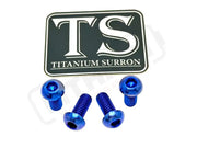 TS Controller Mount Bolts for Surron Talaria MX3/MX4 & XXX E-Ride Pro - Talaria MX3/ MX4/ MX5 (4 pcs) / Blue - Titanium