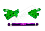 TS Custom CNC Aluminum Footpeg Bracket Assembly Talaria MX3, MX4, MX5 - Lithium Powersports