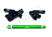 TS Custom CNC Aluminum Footpeg Bracket Assembly Talaria MX3, MX4, MX5 - Lithium Powersports