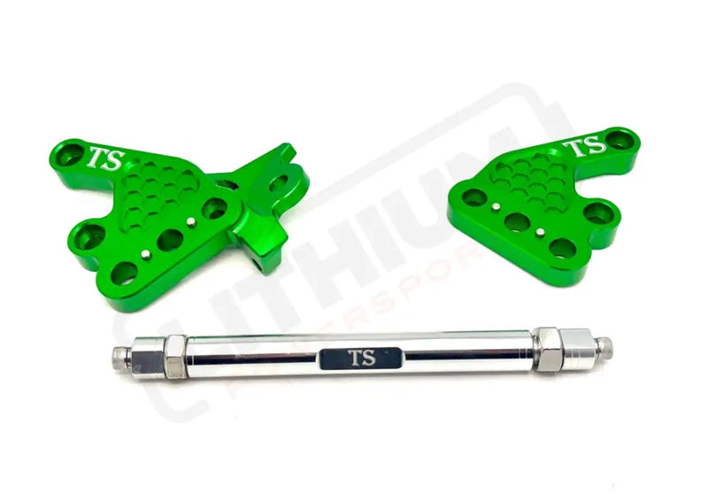 TS Custom CNC Aluminum Footpeg Bracket Assembly Talaria MX3, MX4, MX5 - Lithium Powersports