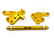 TS Custom CNC Aluminum Footpeg Bracket Assembly Talaria MX3, MX4, MX5 - Lithium Powersports